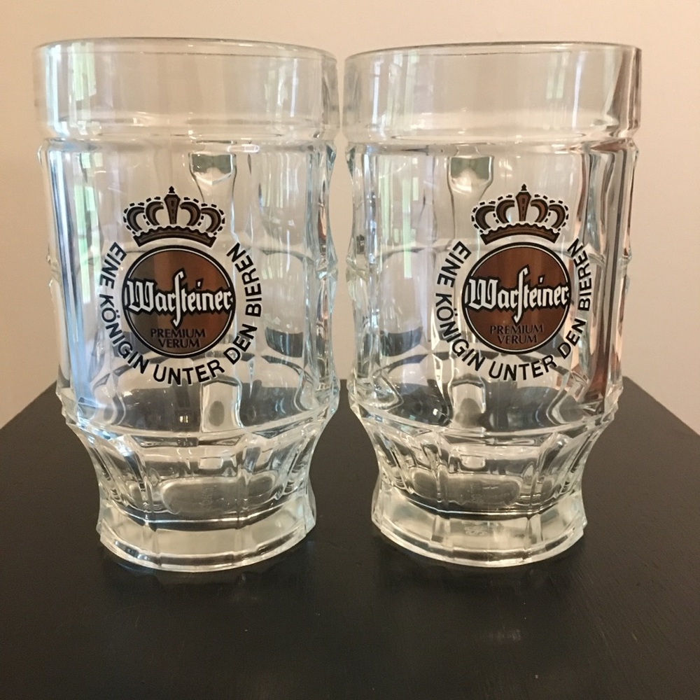 Warsteiner Beer Mug Stein